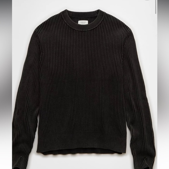 NWT AE Mens Fisherman Crew Neck Sweater - Picture 3 of 11